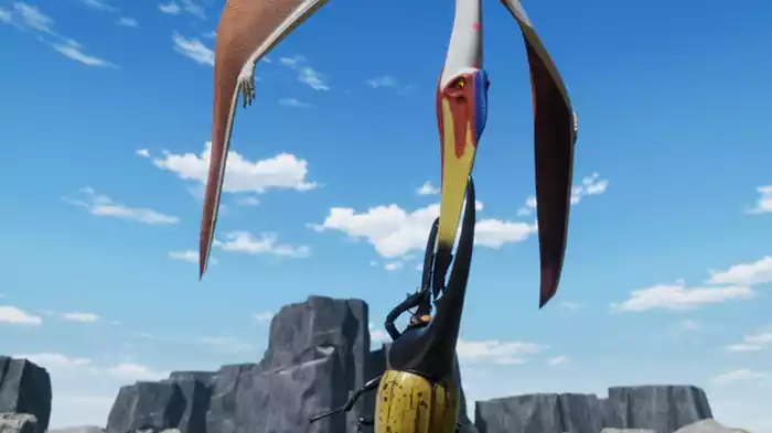 【ノックアウトラウンド】ケツァルコアトルス VS  ヘラクレスオオカブト